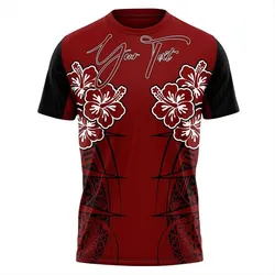Polynesian T shirt Personalized Hawaii Spearhead Hibiscus Polynesian T shirt LT10