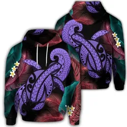 Alohawaii Hoodie - Hawaiian Turtle Polynesian Tropical Hoodie - Ghia Style Purple - AH - J4R