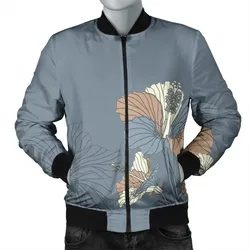 Alohawaii Jacket - Hawaiian Hibiscus Polynesian Bomber Jacket - AH - JR