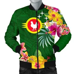American Samoa Mens Bomber Jacket - Manuatele Hibiscus Flag