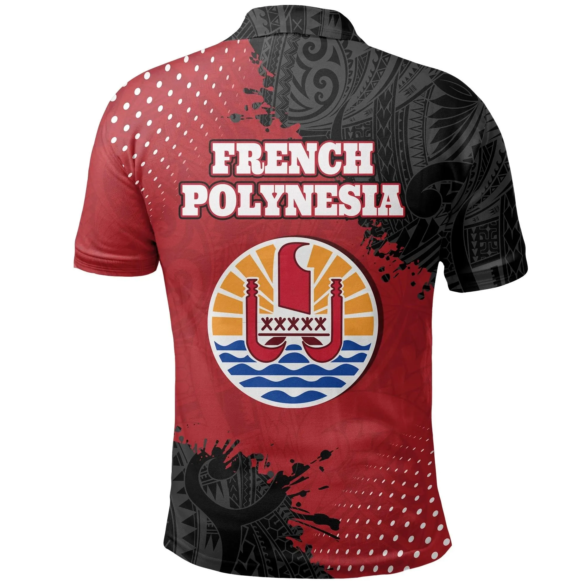 Alohawaii Shirt - Polo Shirt Tahiti Polynesian Tattoo K5
