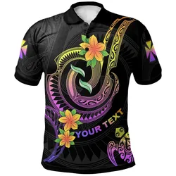 Wallis and Futuna Custom Personalised Polo Shirt - Plumeria Flowers with Spiral Patterns