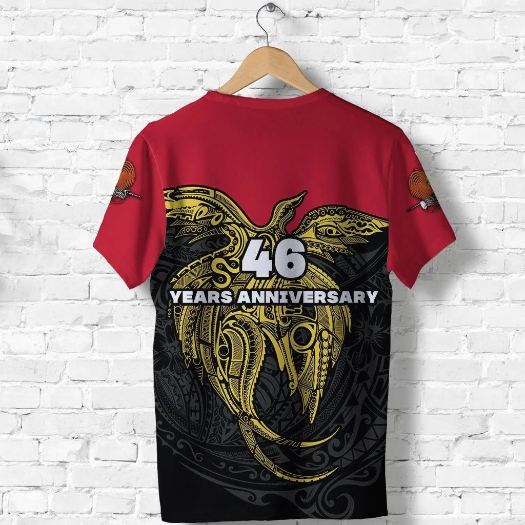 Papua New Guinea T shirt Independence Day Simple Style Lt16
