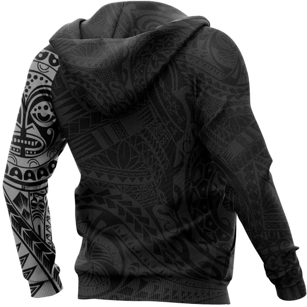 Tribal Hoodie, Polynesian Sun God Tattoo All Over Print Hoodie A7