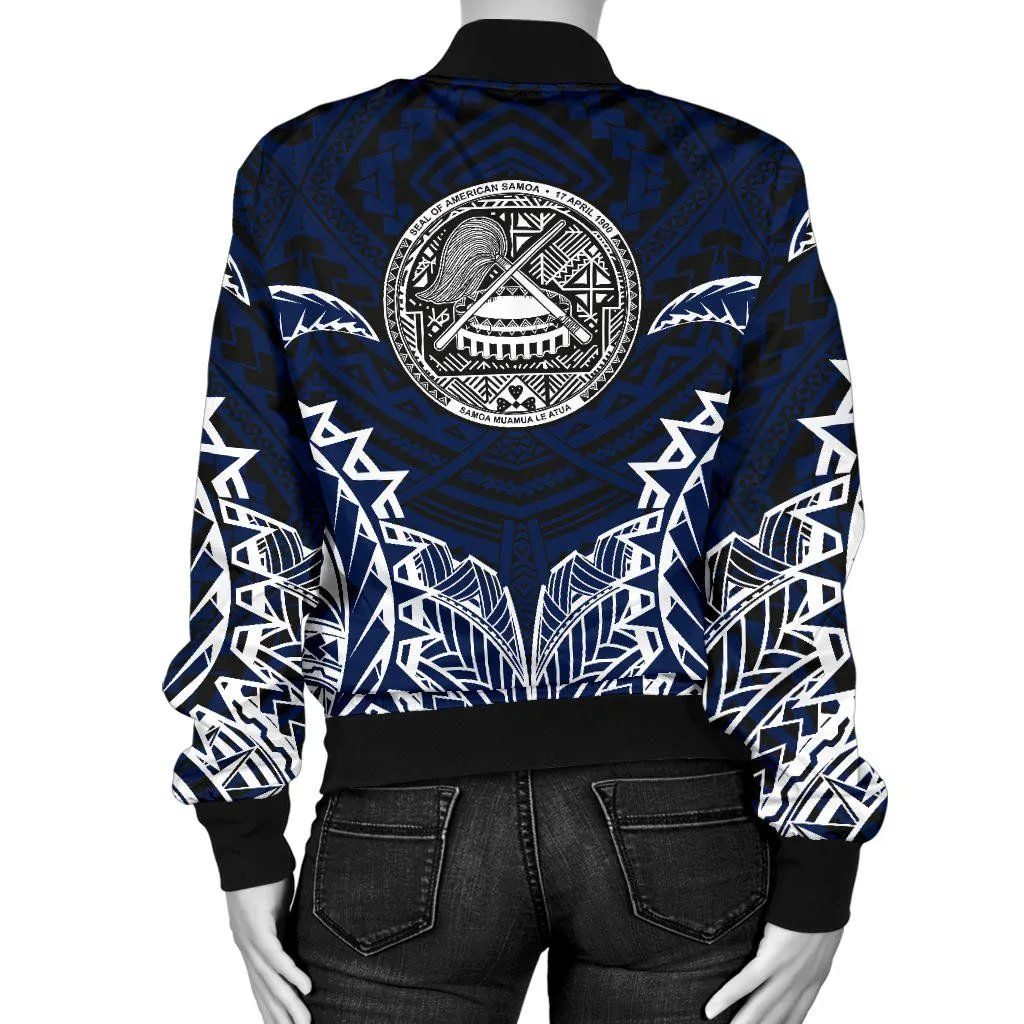 American Samoa Premium Women's Bomber Jacket A7