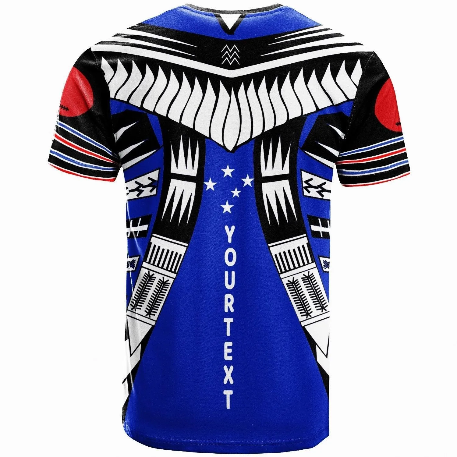 Samoa Custom Personalised T shirt - Samoa Rugby Sport Style Blue Color