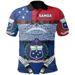 Manu Samoa Polo Shirt Samoa Rugby Style