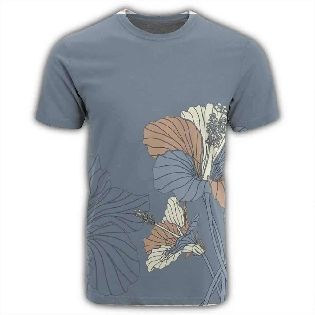 Hawaiian Hibiscus Polynesian T-Shirt - AH