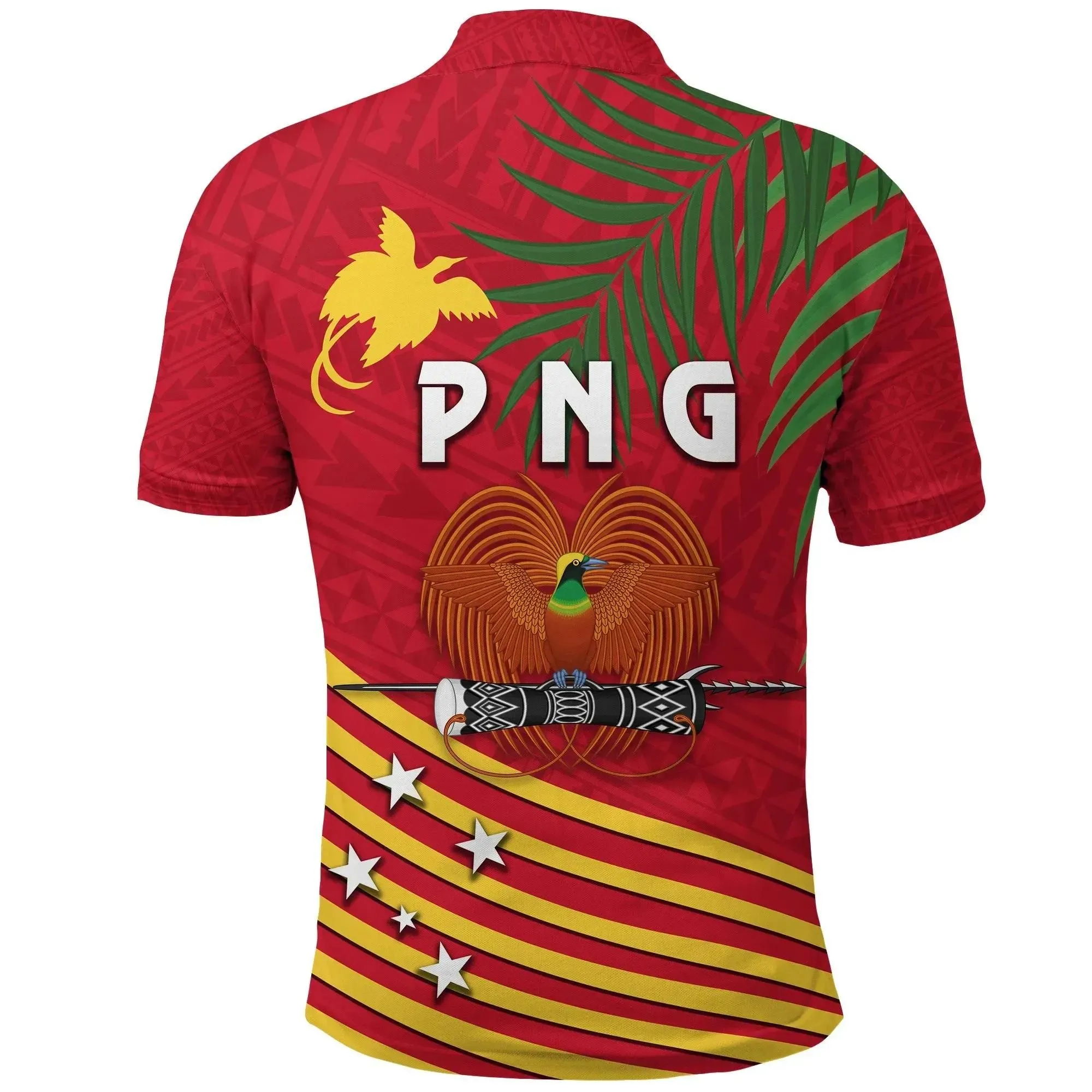 Alohawaii Shirt - Polo Shirt Papua New Guinea Rugby Coconut Leaves - The Kumuls K13