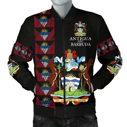 Antigua and Barbuda-United Mens Bomber Jacket
