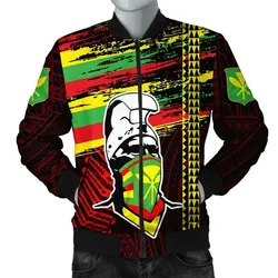 FamilyGater Jacket - Hawaiian King Kamehameha Kanaka Maoli Strong Bomber Jacket - AH - J2