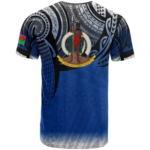 Vanuatu Polynesian T shirt - Tattoo Pattern