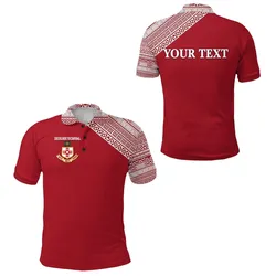 (Custom Personalised) Kolisi Tonga Polo Shirt Mate Maa Tonga Rugby Original NO.1