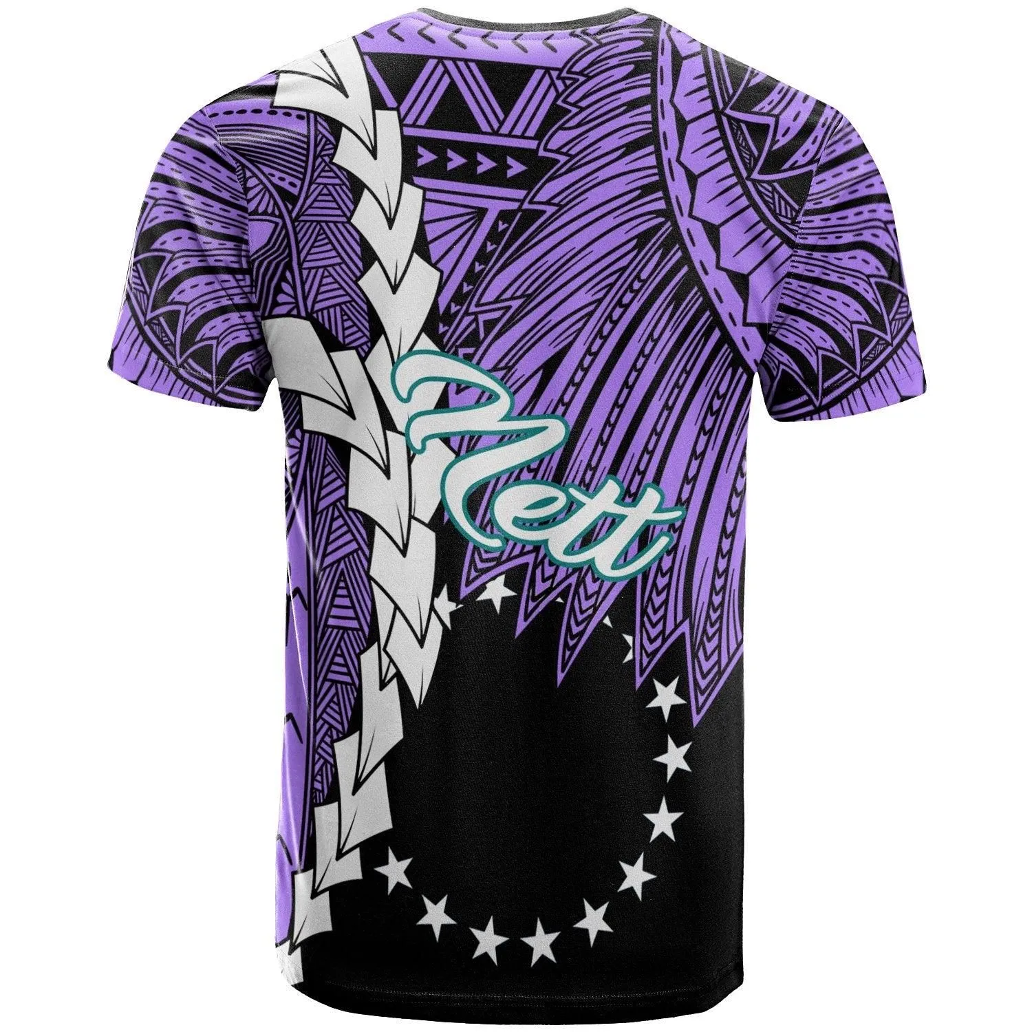 Pohnpei Nett Micronesia T-Shirt - Tribal Wave Tattoo