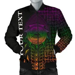 Alohawaii Jacket - Bomber Jacket American Samoa Custom Personalised - AS Seal Rocket Style - BN18
