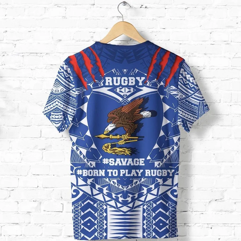 American Samoa Tattoo Rugby T shirt