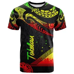 Tokelau Polynesian T shirt - Poly Tattoo Reggae Version