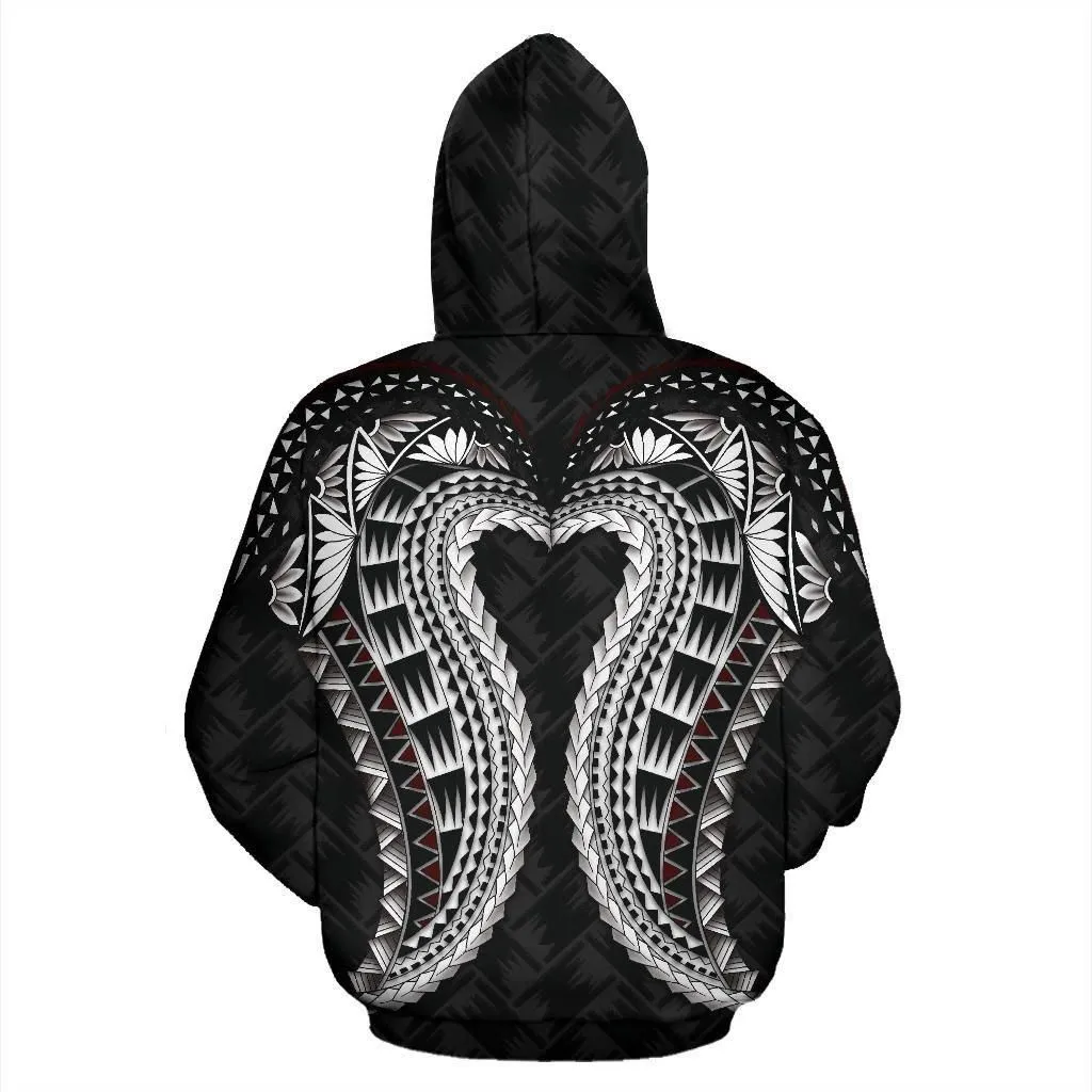 Alohawaii Clothing - Hoodie Fiji Fiji Tattoo Wings Style A02