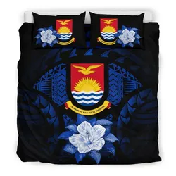 Kiribati Dark Blue Hibiscus Bedding Set Dhc28111730Dd