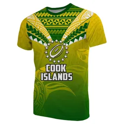 Cook Islands Rugby Simple Polynesian T shirt
