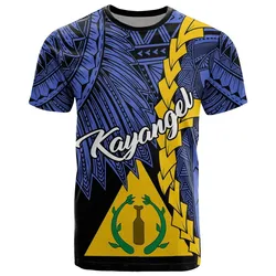 Palau Kayangel Polynesian T shirt - Tribal Wave Tattoo