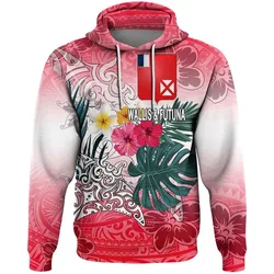 Alohawaii Clothing - Wallis and Futuna Style Polynesian Tattoo Hoodie A94