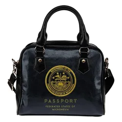 Federated States Of Micronesia Passport Shoulder Handbag