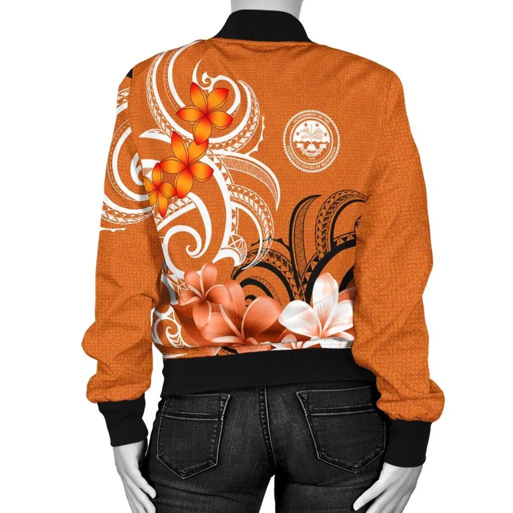 [Custom] FSM Personalised Womens Bomber Jacket - FSM Spirit