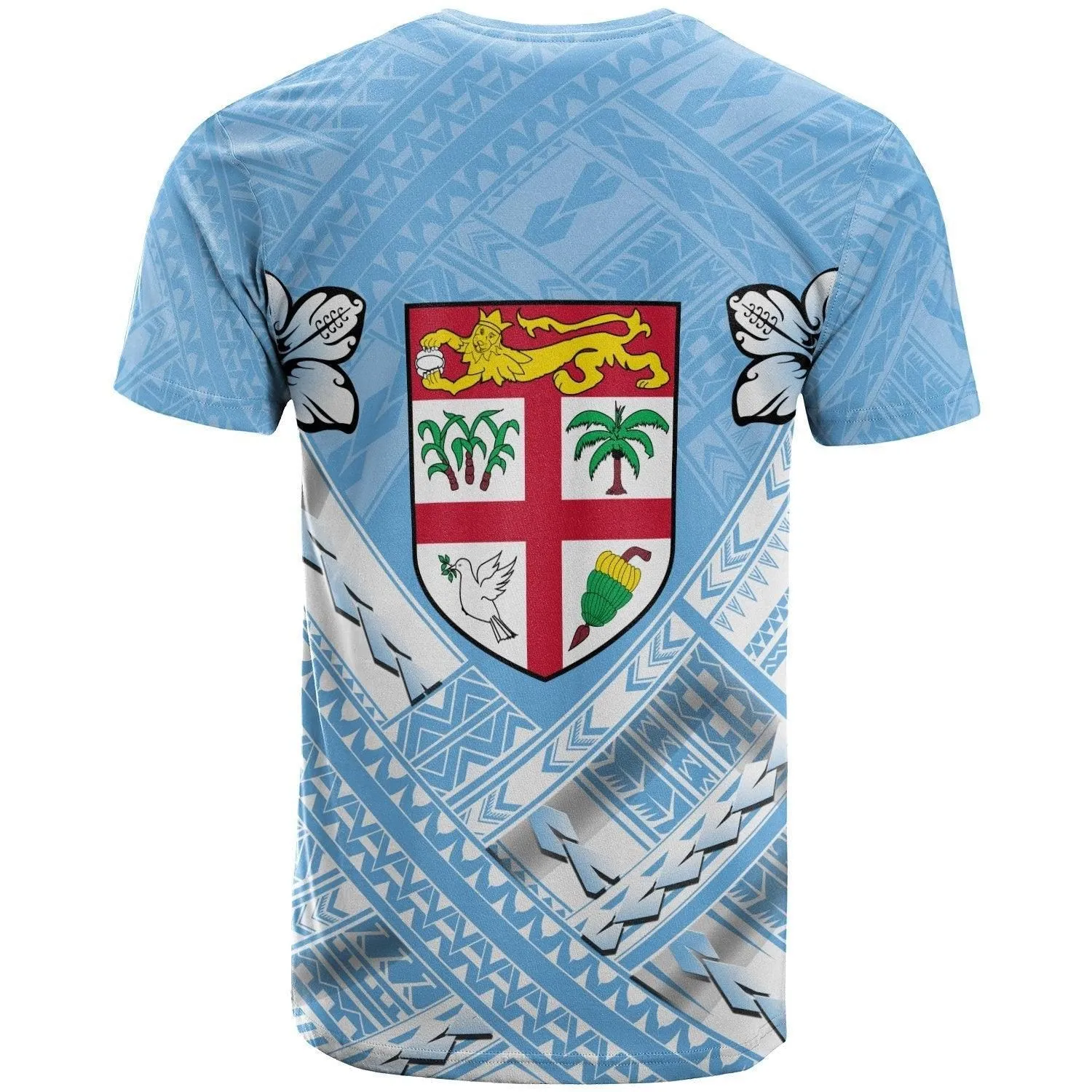 Fiji Custom Personalised T-Shirts - Fiji Flag Camisole Hibiscus Style
