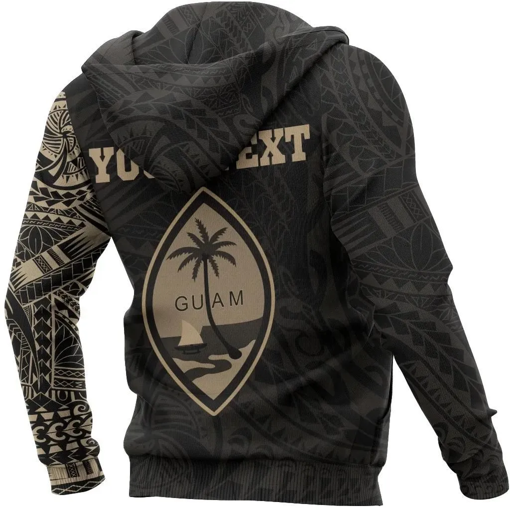 Alohawaii Clothing - Hoodie Guam Custom Tattoo Style A7