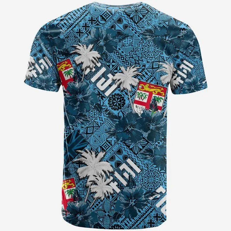 Fiji Hibiscus T Shirt Hawaii Style No.1 LT6