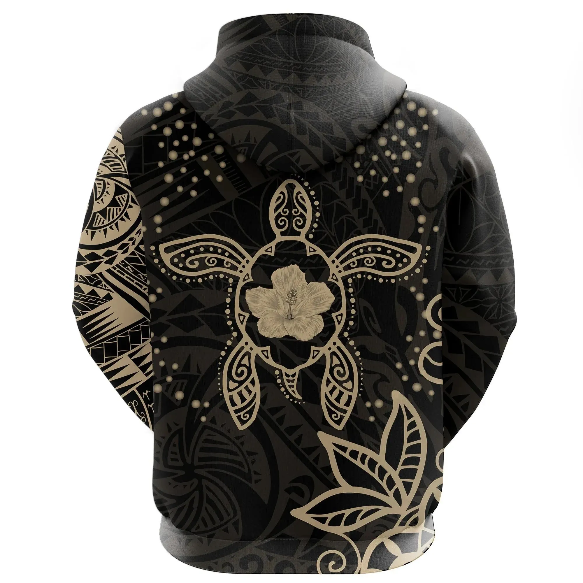Alohawaii Clothing - Hoodie Hawaii Polynesian Turtle Hibiscus Tattoo All Over Print A7