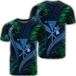 Alohawaii Tee - Hawaii Shark Polynesian Tropical T-shirt Pastel - AH - J4R