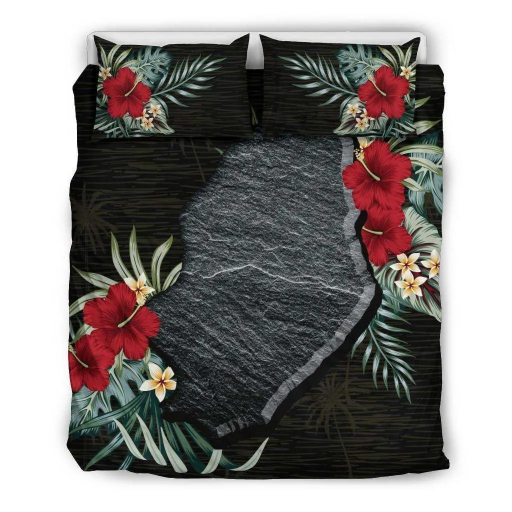 Niue Hibiscus Map Bedding Set A02 Dhc28111362Dd