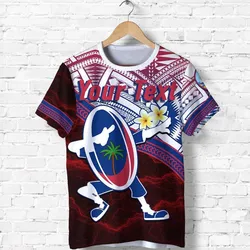 (Custom Personalised) Guam Rugby T Shirt Dab Trend Creative
