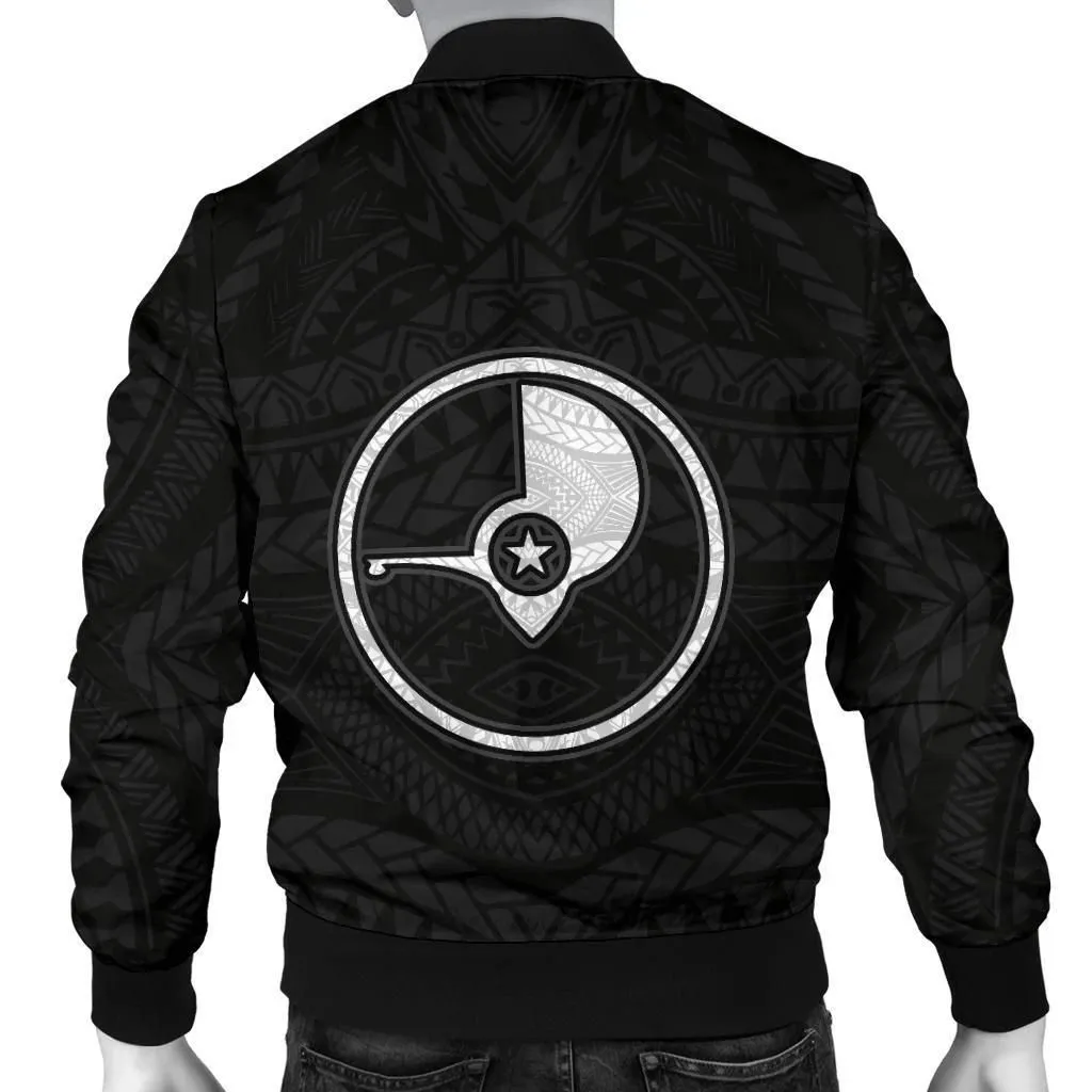 Yap Polynesian Men's Bomber Jacket - Micronesia Yapese Warrior - BN39