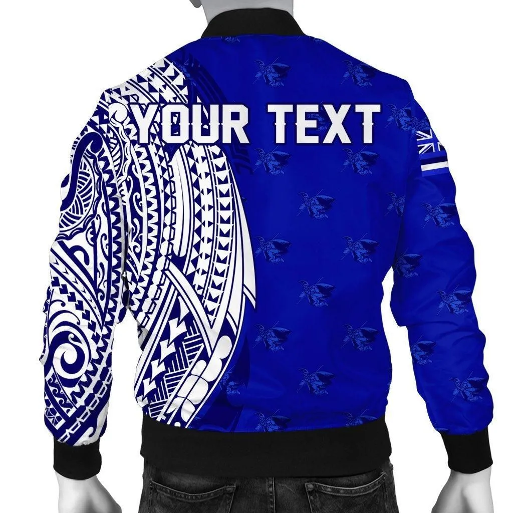 (Personalized) Hawaii - Kamehameha High Tribal Kakau Bomber Jacket AH