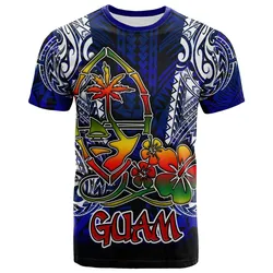 Guam T shirt - Custom Guam independence Day With Polynesian Tattoo Patterns LT10