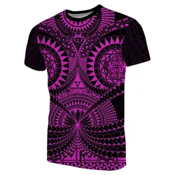 Polynesian Tattoo T shirt Purple