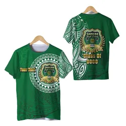 (Custom Personalised) Saineha Tonga T Shirt Tattoo Style - Class of - LT16