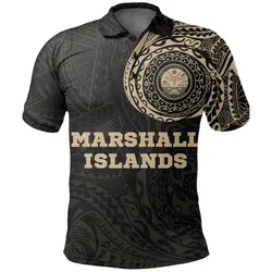Alohawaii Shirt - Polo Shirt Marshall Islands in My Heart Tattoo A7