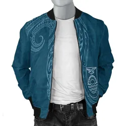 Kiribati Mens Bomber Jacket - Polynesian Style
