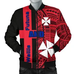 Wallis and Futuna Rugby Men Bomber Jacket Version