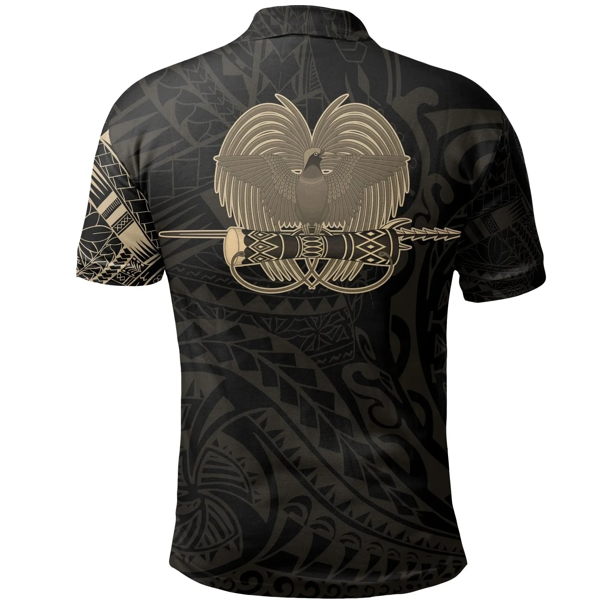 Alohawaii Shirt - Polo Shirt Papua New Guinea in My Heart Tattoo A7