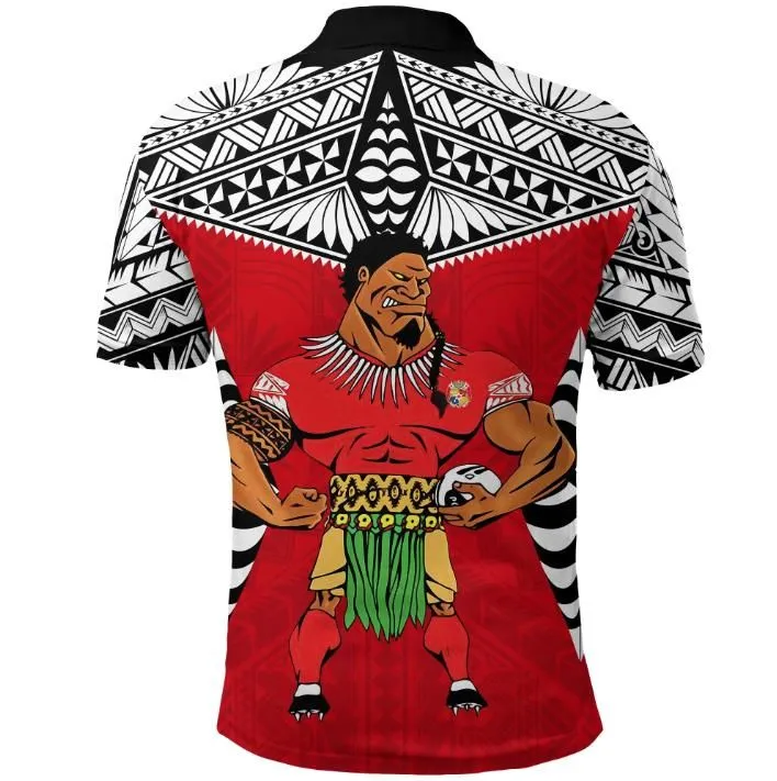 Tonga Polo Shirt Tongan Rugby