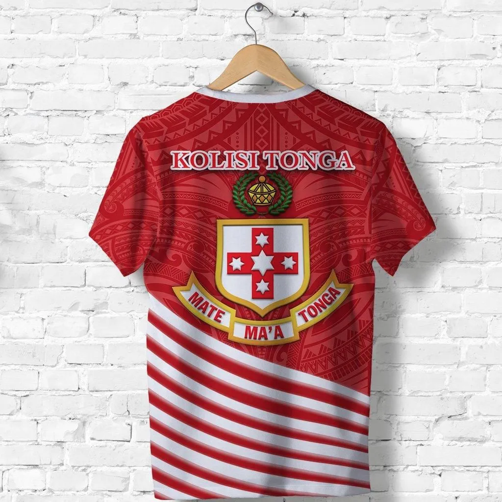 Kolisi Tonga T shirt Mate Maa Tonga Simple Rugby Style