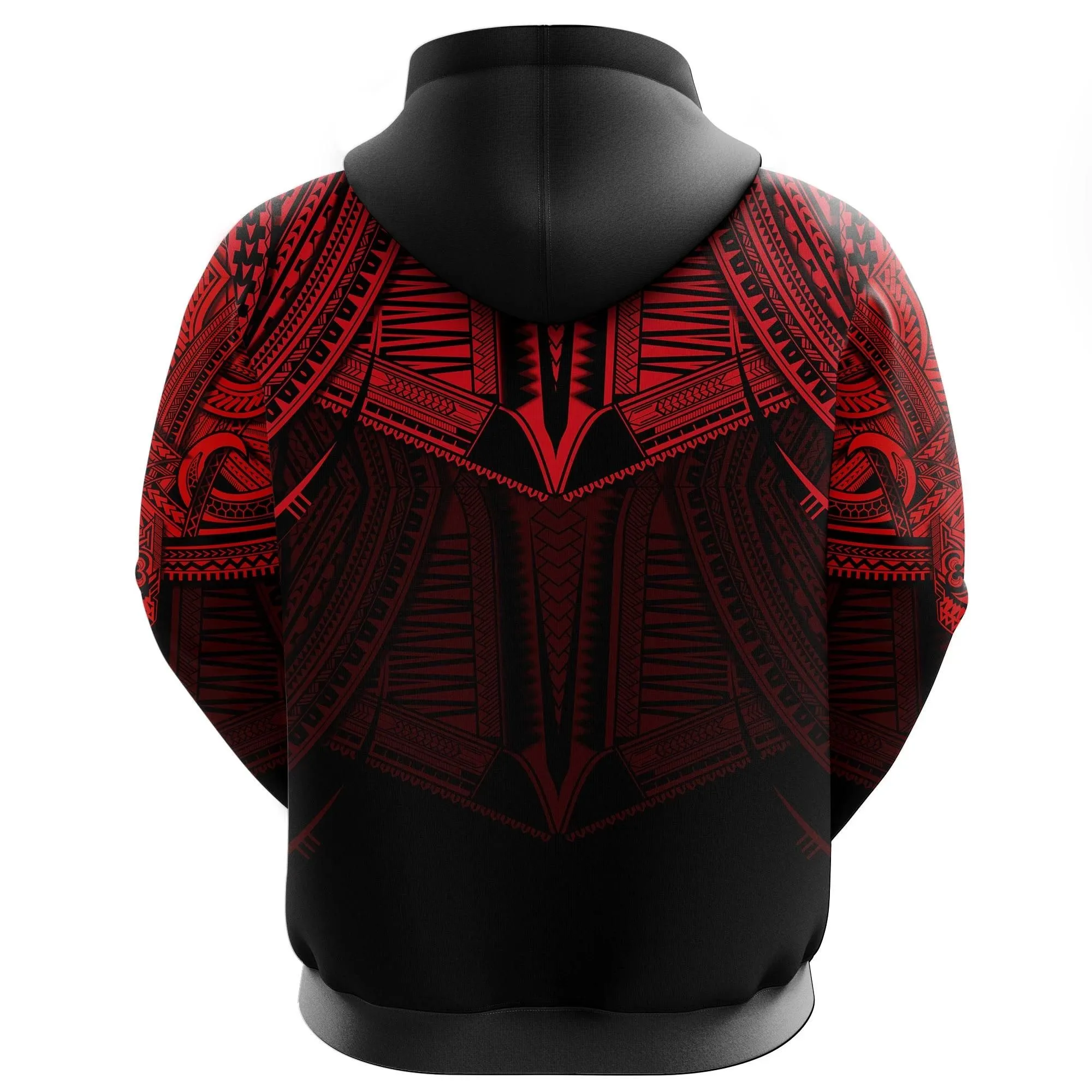 Best Polynesian Tattoo Hoodie Red A7