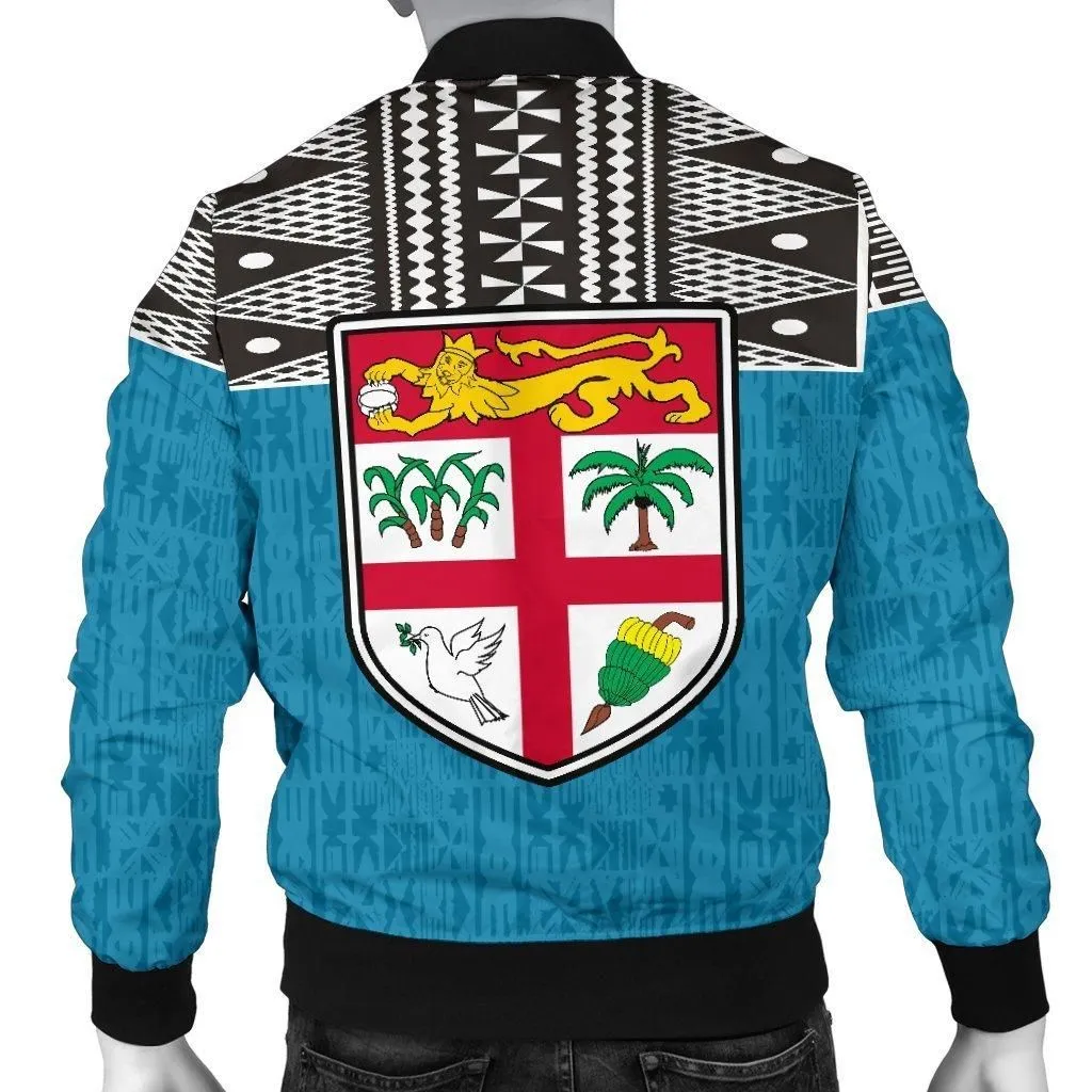 Fiji Bomber Jacket - Polynesian Design - BN09