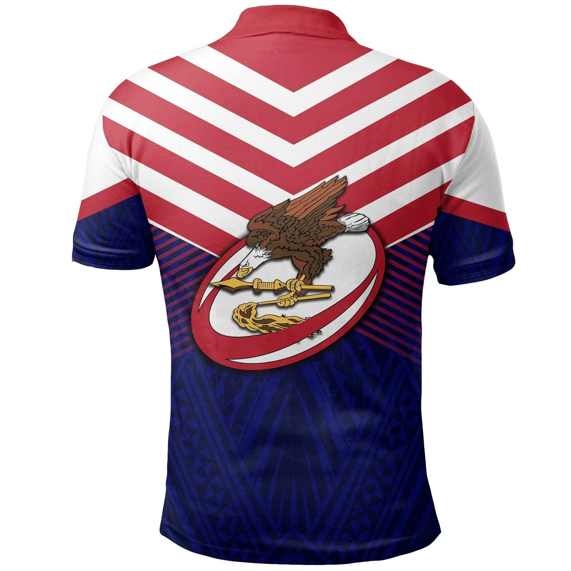 American Samoa Talavalu Rugby Polo Shirt
