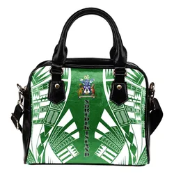 Norfolk Island Shoulder Handbag - Polynesian Tattoo Flag
